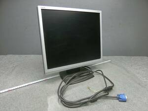 NEC LCD19V 19インチ スクエア 液晶モニター 液晶ディスプレイ ケーブル 動作確認済