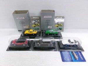 京商・サークルK 1/64 ポルシェ 911 カレラ RS/ミニ クラブマン & カントリーマン/サバンナ RX-7 セット (1271-68)