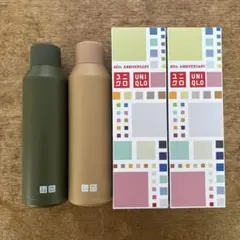 UNIQLO 感謝祭 ノベルティ炭酸対応ステンレスボトル 2本セット 20 38