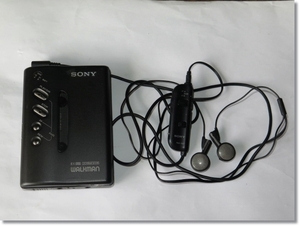 ◆SONY/ソニー WALKMAN/ウォークマン カセットプレーヤー【WM-DX100】ブラック+リモコン【RM-10D】+イヤフォン【MDR-E562】付き◆