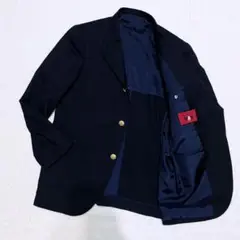 【未使用級】VAN JACKET 紺ブレ 金ボタン テーラードジャケット L