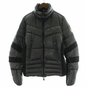 モンクレール MONCLER キャンモア CANMORE ダウンジャケット ハイネック スタンドカラー ジップアップ 1 XS 黒 ブラック /YI9 メンズ