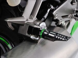 ニンジャ250　Ninja250等　 KAWASAKI車type1　デイトナ　PREMIUM ZONE パッセンジャー側ステップセット　96660　取寄せ品