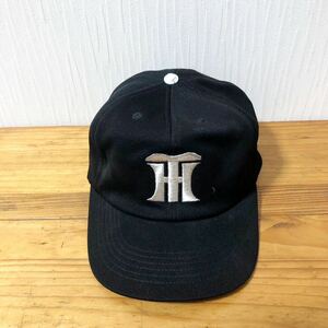 阪神タイガース キャップ 帽子 NPB 甲子園球場 野球 ベースボール セ・リーグ 黒 刺繍