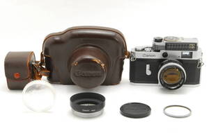 【美品】Canon P Rangefinder Camera 50mm f1.4 キャノン レンジファインダー フィルム カメラ #B-5