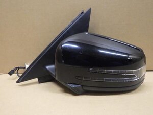 【岩手 盛岡発】中古 純正 ベンツ ワゴン Cクラス W204 DBA-204248 左ドアミラー 電動格納 ヒーター ターン 配線9P 2P