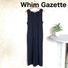 Whim Gazette ウィムガゼット　ブラック オールインワン