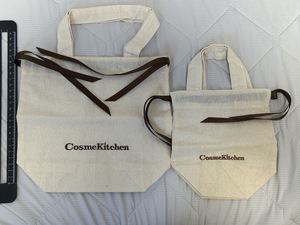 Cosme Kitchen コスメキッチン ショッパー　ノベルティ２点セット