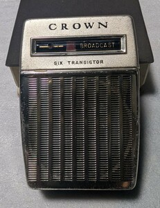 最終値下　クラウン　CROWN　TR-680　 中波 　6トランジスター　ラジオ