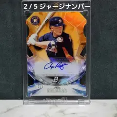 世界に5枚 SSP Auto Alex Bregman Platinum Cut