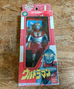 ウルトラマン 　ソフビ　 ウルトラヒーローシリーズ 　カード付　旧箱