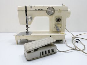 JANOME　SEWING MACHINE　　MODEL 802　　ジャノメ ミシン 手芸 ハンドクラフト 輸出 鉄　　※現状 ジャンク