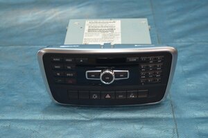 ベンツ CLAクラス CLA180 AMG C117 前期 純正　ヘッドユニット　オーディオ ナビ DVD CD フルセグ USB Bluetooth VTR A2469004112