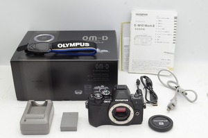 【適格請求書発行】美品 OLYMPUS OM-D E-M10 Mark III ボディ ミラーレス一眼カメラ ブラック 元箱付【アルプスカメラ】241202au