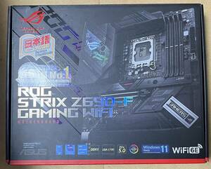 ASUS ROG STRIX Z690-F GAMING WIFI LGA1700 ATXマザーボード
