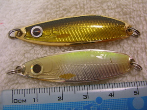 ネバーマインドルアーズ ユニコーン 7g 2個セット　　Unicorn Real Shad Spoon NEVER MIND LURES 