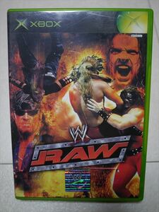 XBOX　ソフト　WWE RAW★USED