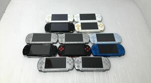 SONY PSP 本体のみ 大量12台まとめ 動作未確認 ジャンク PlayStation Portable PSP-1000 2000 3000 シルバー ホワイト ブルー レッド