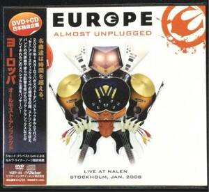 国内盤！DVD＋CD！Europe / ヨーロッパ / ALMOST UNPLUGGED / オールモスト・アンプラグド