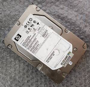 【中古パーツ】 3.5インチ HP EF0450FARMV　450GB SAS HDD 正常品 1台■ SAS2876