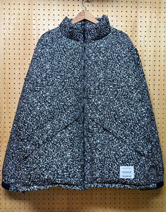 COOTIE クーティー T/W Jacquard Down Jacket BLACK XLサイズ