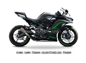 KAWASAKI ZX-25R 2023～2024 AUSTINRACING スリップオンマフラー オースティンレーシング