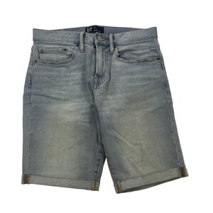 2303F-220 メンズ GAP ギャップ ブルー ショートパンツ ショーツ 28 SLIM【送料一律！800円】