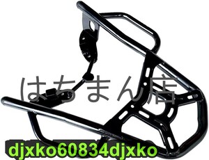 For YAMAHA NMAX 用 リア キャリアNMAX 155 2016-2022 ブラック 黒 スチール 製 汎用 社外品 バイク 後部 リア キャリア ラゲッジラッ