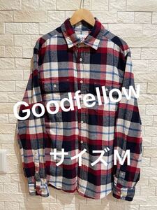 Goodfellow 海外ネルシャツ 海外古着 メンズ ネルシャツ サイズM 送料無料　即決