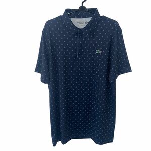 LACOSTE ラコステ ゴルフウェア ポロシャツ 半袖 ネイビー