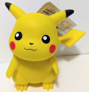 ポケモンデラックスフィギュアコレクション★ピカチュウ◆ソフビ●タグ付き★TOMY●激レア★ポケットモンスター★モンコレ●初期デザイン