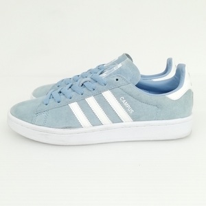 アディダスオリジナルス adidas originals DB0983 CAMPUS キャンパス スニーカー スウェード 24cm ブルー ホワイト レディース