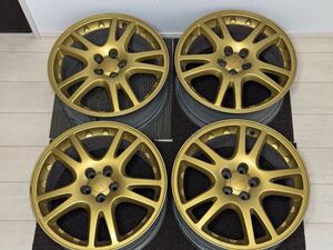 ◆中古◆インプレッサ R17 7.5J+53 5穴 PCD100 純正 17インチ アルミ ホイール 5H 純正 WRX STI GDB