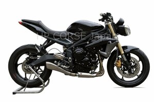 TRIUMPH STREER TRIPLE 2013～2015 スリップオンマフラー HP CORSE エイチピーコルセ