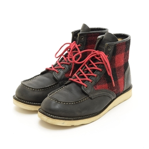 ●517886 RED WING ワークブーツ ●アイリッシュセッター ランバージャック Lumber Jack 9001 サイズ9D/27.0cm メンズ USA製 ブラック