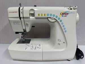 JANOME コンパクト ミシン★CANDY N-205★中古美品 動作品★