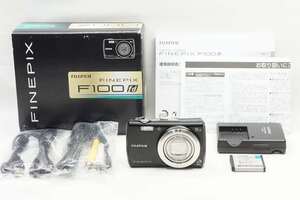 【適格請求書発行】良品 FUJIFILM フジフイルム FinePix F100fd コンパクトデジタルカメラ ブラック 元箱付【アルプスカメラ】241202ah