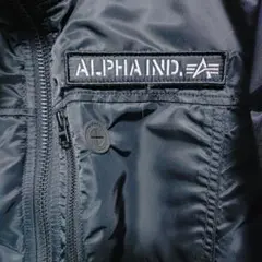 ALPHA INDUSTRIES ブラック MA-1ジャケット