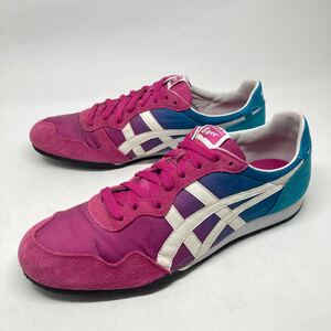 即決!限定! Onitsuka Tiger SERRANO サイズ 28cm 紫 水色系 グラデーション TH109L / オニツカタイガー セラーノ