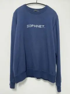 SOPHNET. スウェット CREW NECK SWEAT （NAVY S）