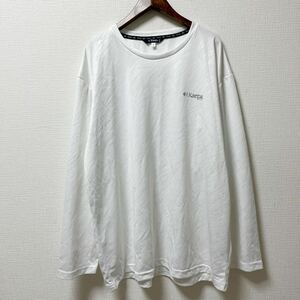 Kaepa ケイパ 長袖Tシャツ プラクティスシャツ 3Lサイズ ホワイト ポリエステル