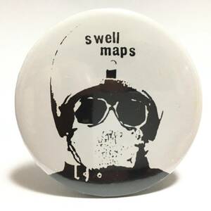 デカ缶バッジ 5.7cm　Swell Maps スウェルマップス NIKKI SUDDEN Garage Punk Power Pop Punk Johnny Thunders