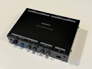 (新品 但し動作保証無し) ソニー Sony XA-300 カーオーディオAUX切替機