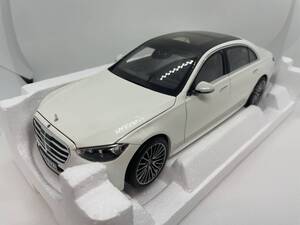 ノレブ 1/18 メルセデスベンツ Mercedes-Benz S-Class AMG-Line 2021 White metallic 183801 J03-04-005