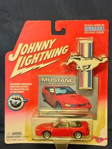 ジョニーライトニング 1/64 00年型 フォード マスタング コンバーティブル JOHNNY LIGHTNING Ford Mustang Convertible FOX-4 SN95 傷み有