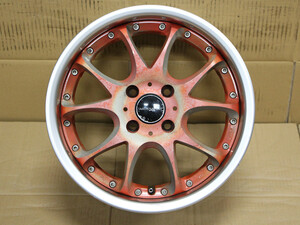 A216 深リム SSR アーデル VARDEN SPORT 15X7J+36 PCD100 1本 シビック EG6 EK4 DC2 CR-X 環状 JDM USDM ロードスター NA NB 山梨県