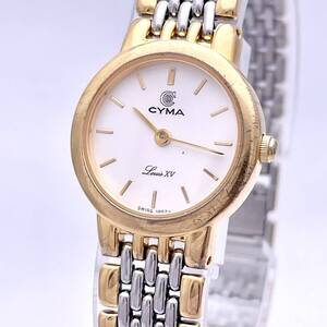 CYMA シーマ Louis XV 350 腕時計 レディース ウォッチ クォーツ quartz 金 ゴールド P1158