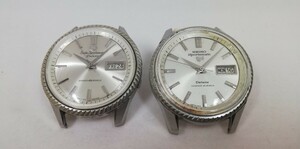 ＊SEIKO 7619-7040 2点セット スポーツマチック 5 デラックス 23石 自動巻 メンズ 腕時計 デイデイト セイコー ジャンク