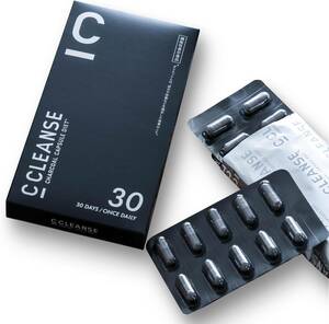 C CLEANSE チャコール カプセル ダイエット 30粒包 チャコール サプリ ダイエット [機能性表示食品] CCLEANS