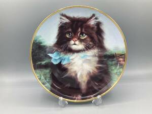 限定品 フランクリンミント Far From Home ネコ 猫 飾り皿 絵皿 皿 (794)